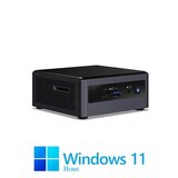 Mini PC Paradigit NUC10i5FNH, Quad Core i5-10210U, 16GB DDR4, SSD, Win 11 Home